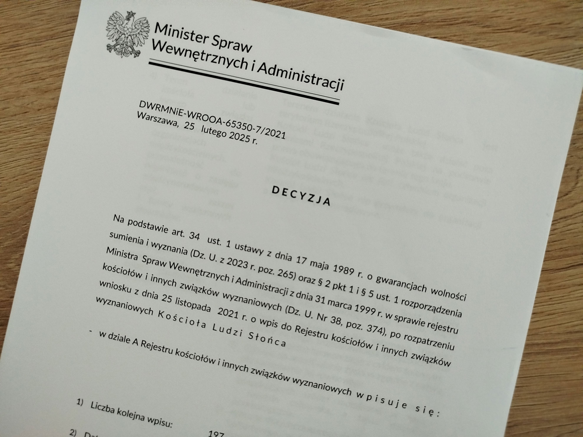 W nawiązaniu do artykułu Pana Wiktora Ferfeckiego w Rzeczpospolitej